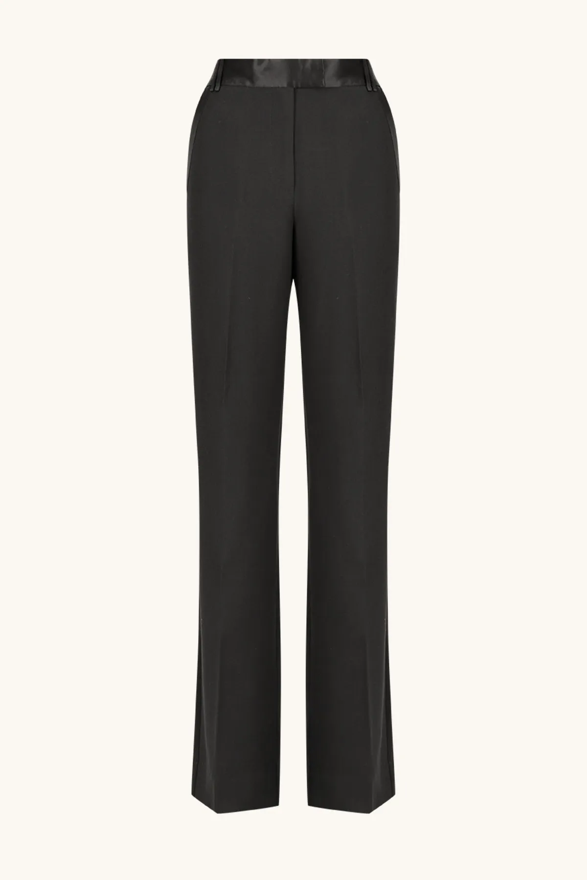 ADRI TUXEDO SIDE PANEL PANT - BLACK