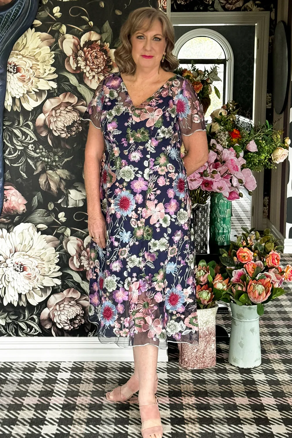 Allure Iris Dress - Floral