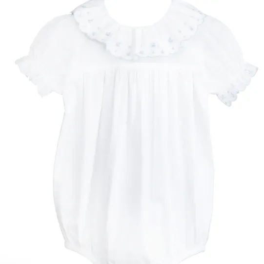 Baby Dottie Cotton Bubble-Blue