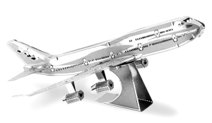 Boeing 747 Plane Metal Model