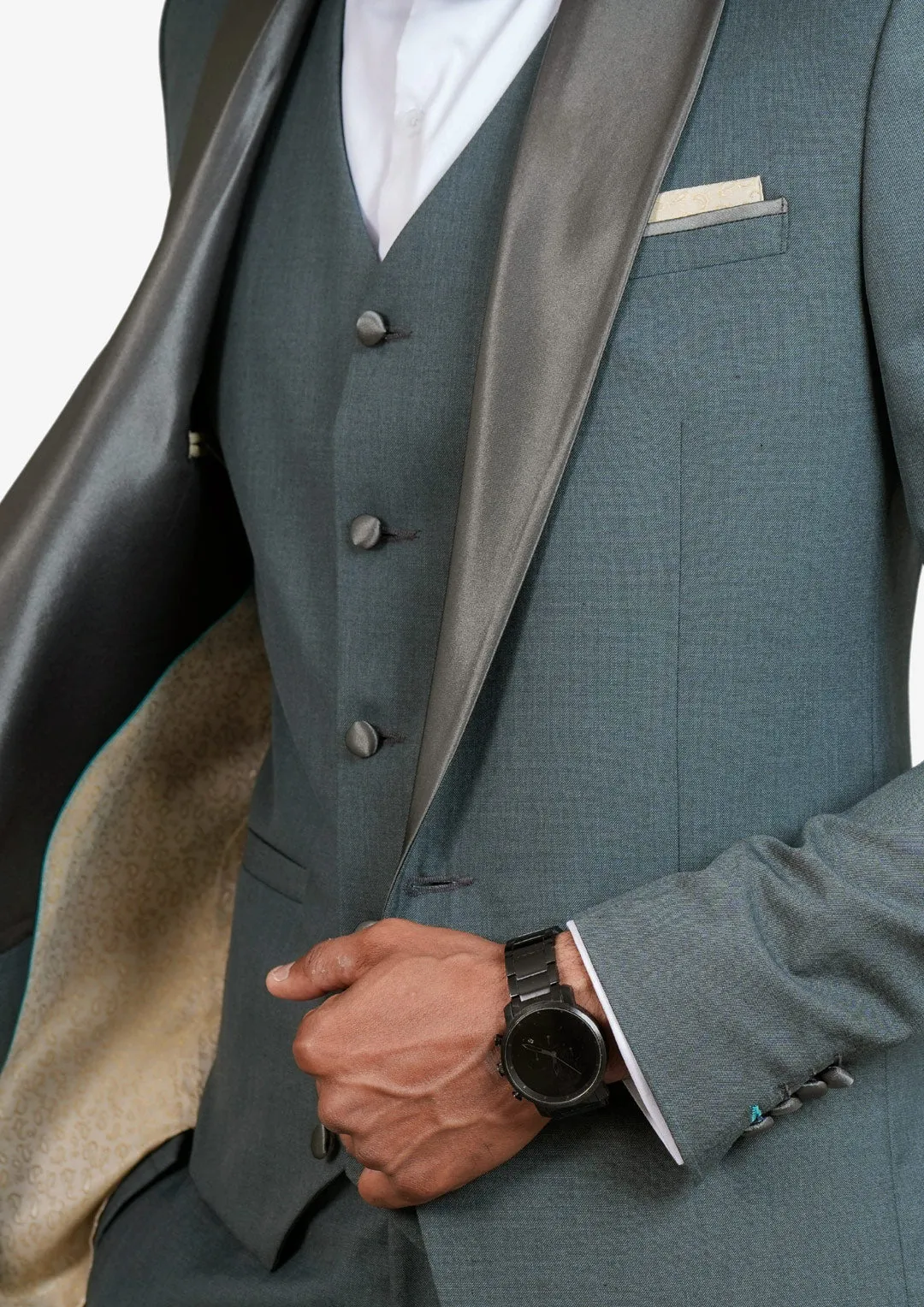 Bond Sage Sharkskin Tuxedo