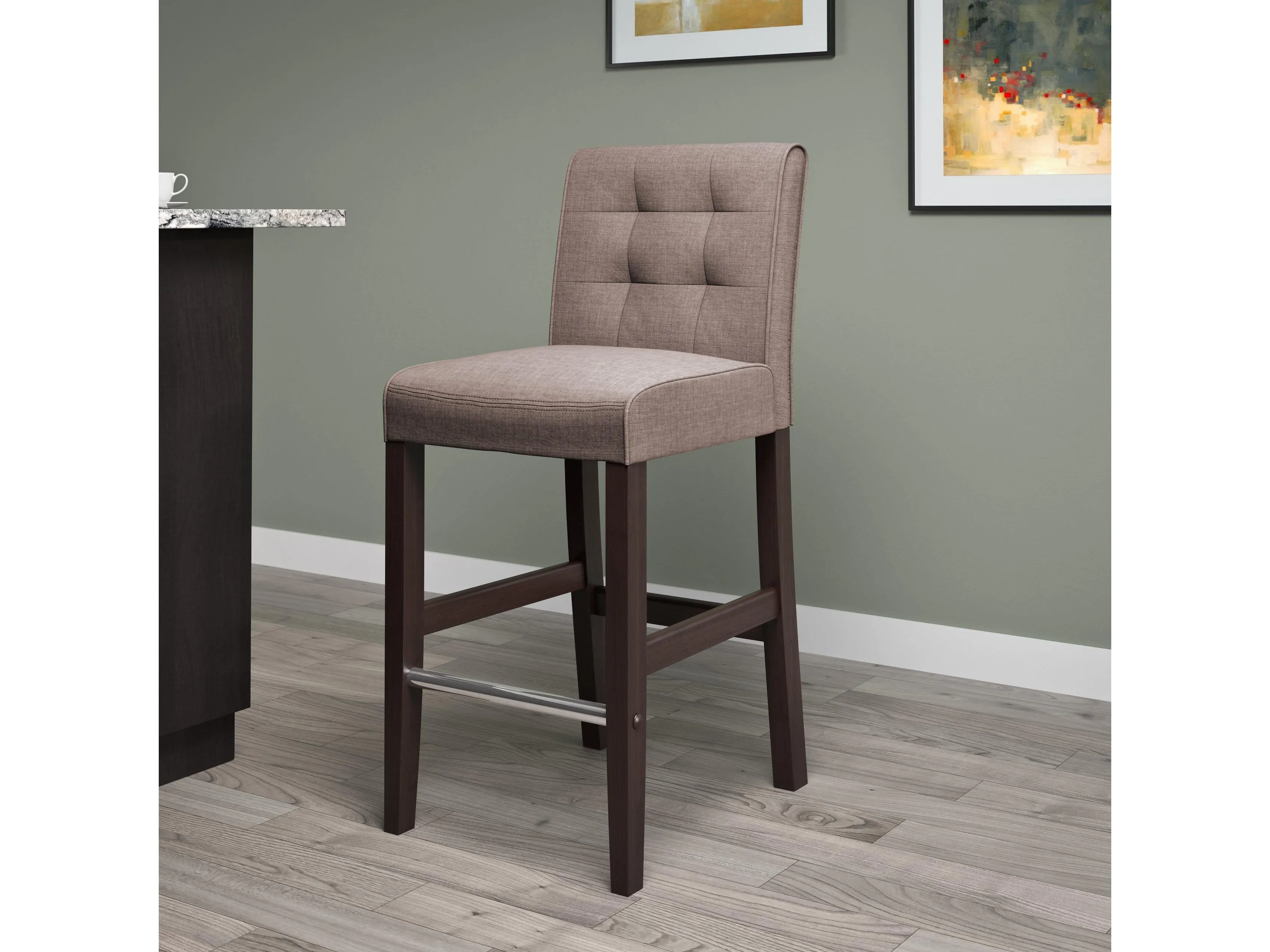 Brown Bar Stool, Bar Height