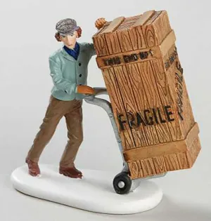 Department 56 A Christmas Story Village "Fragile Delivery" Figurine #4027629