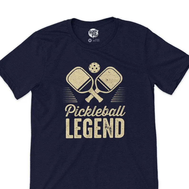 funny pickleball legend dad shirts great gift for pickleball players father's day pickleball gift for dad husband grandpa pickleball player