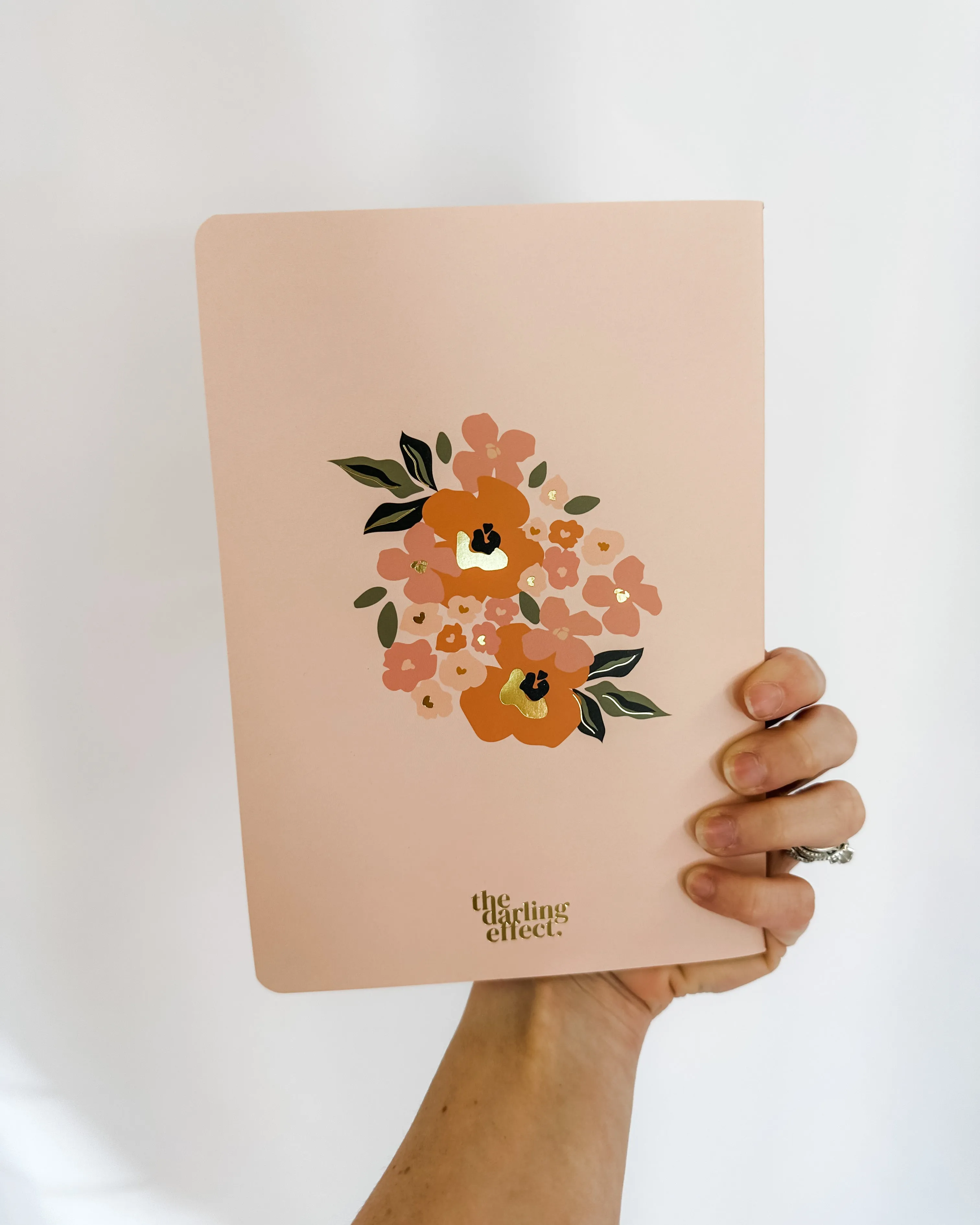 Hello Darling Floral Notebook