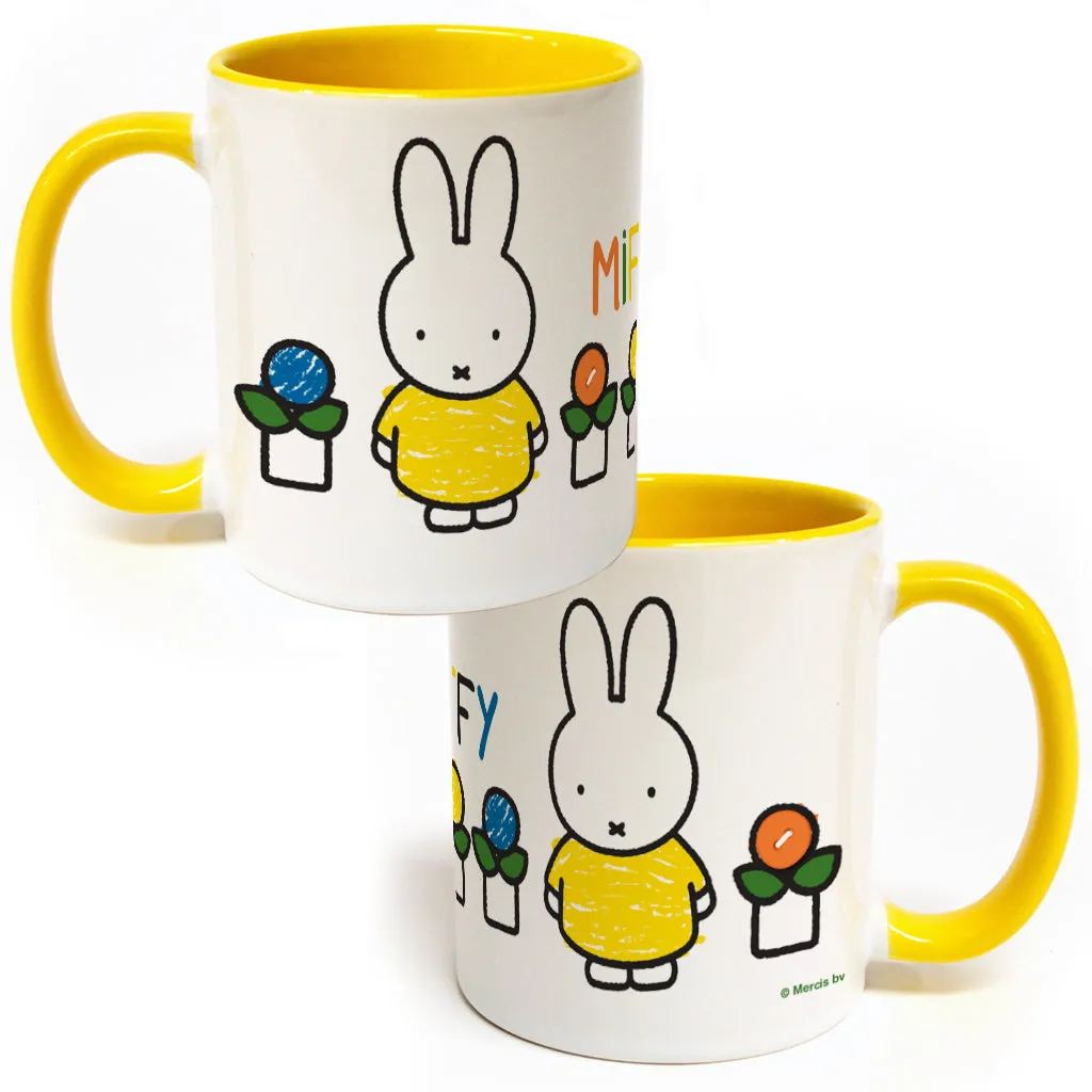 Miffy Yellow Dress Coloured Insert Mug