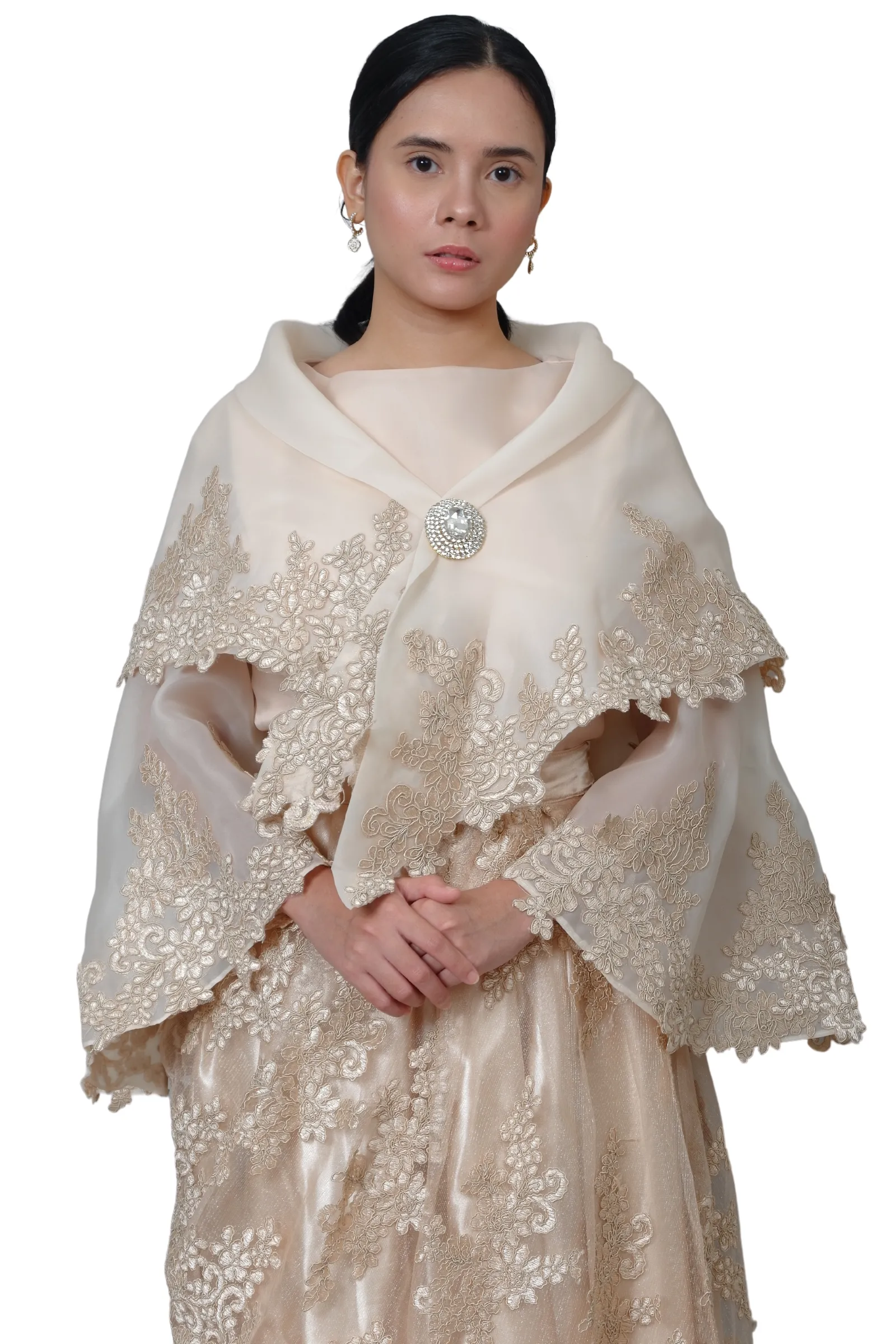 Modern Filipiniana Dress - Kyla JK04