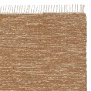 Pugal Wool Rug [Ochre & Natural white]