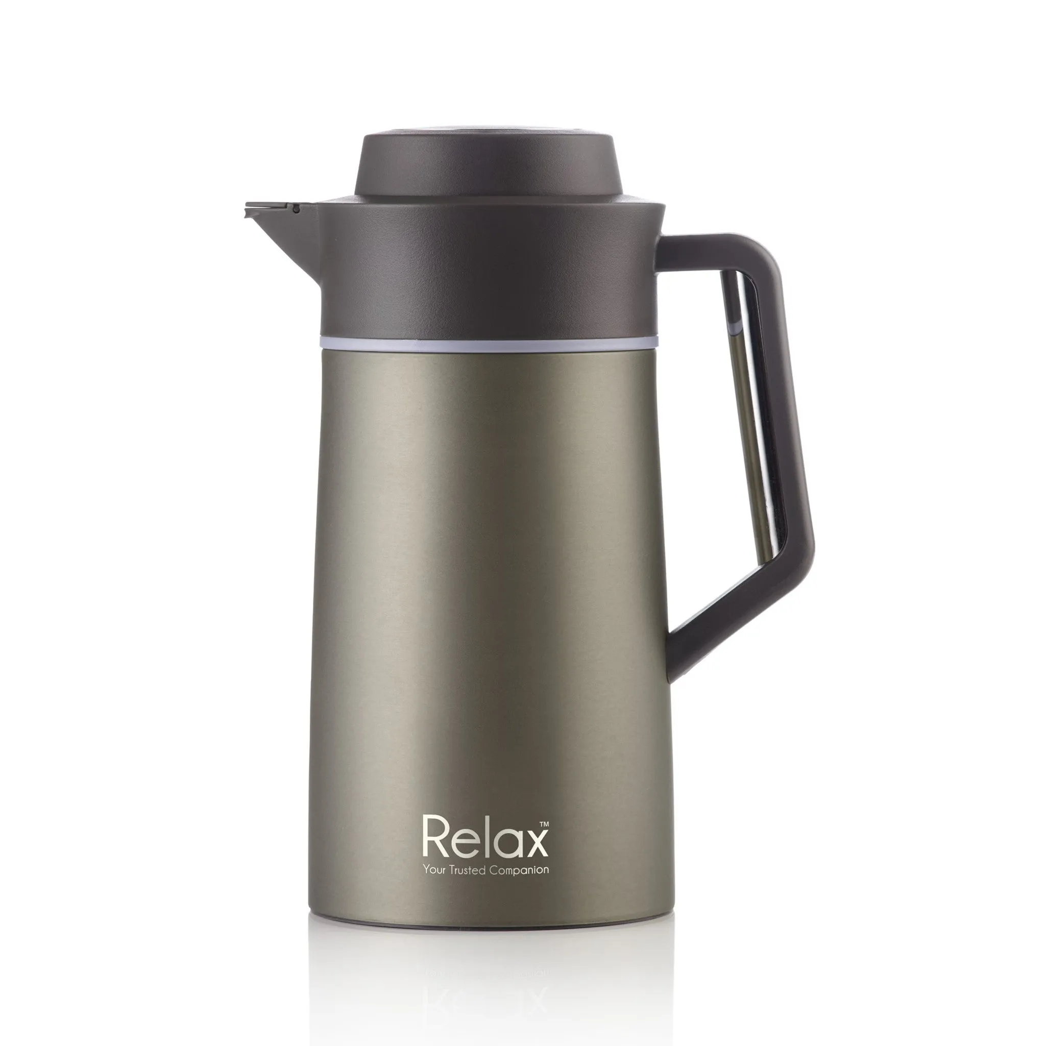 RELAX 1500ML 18.8 STAINLESS STEEL THERMAL CARAFE - BLACK (D2800 SERIES)