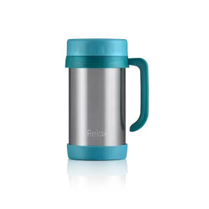 RELAX 500ML CAMERON STAINLESS STEEL THERMAL MUG - RIVER