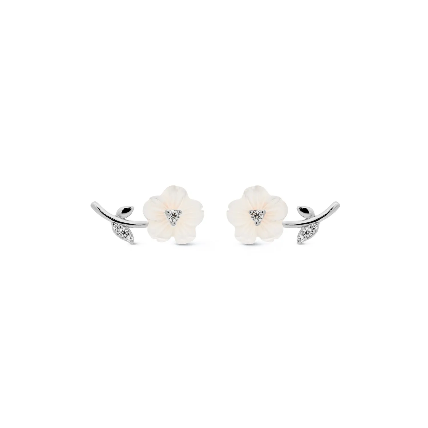 Silver Seraphina Studs