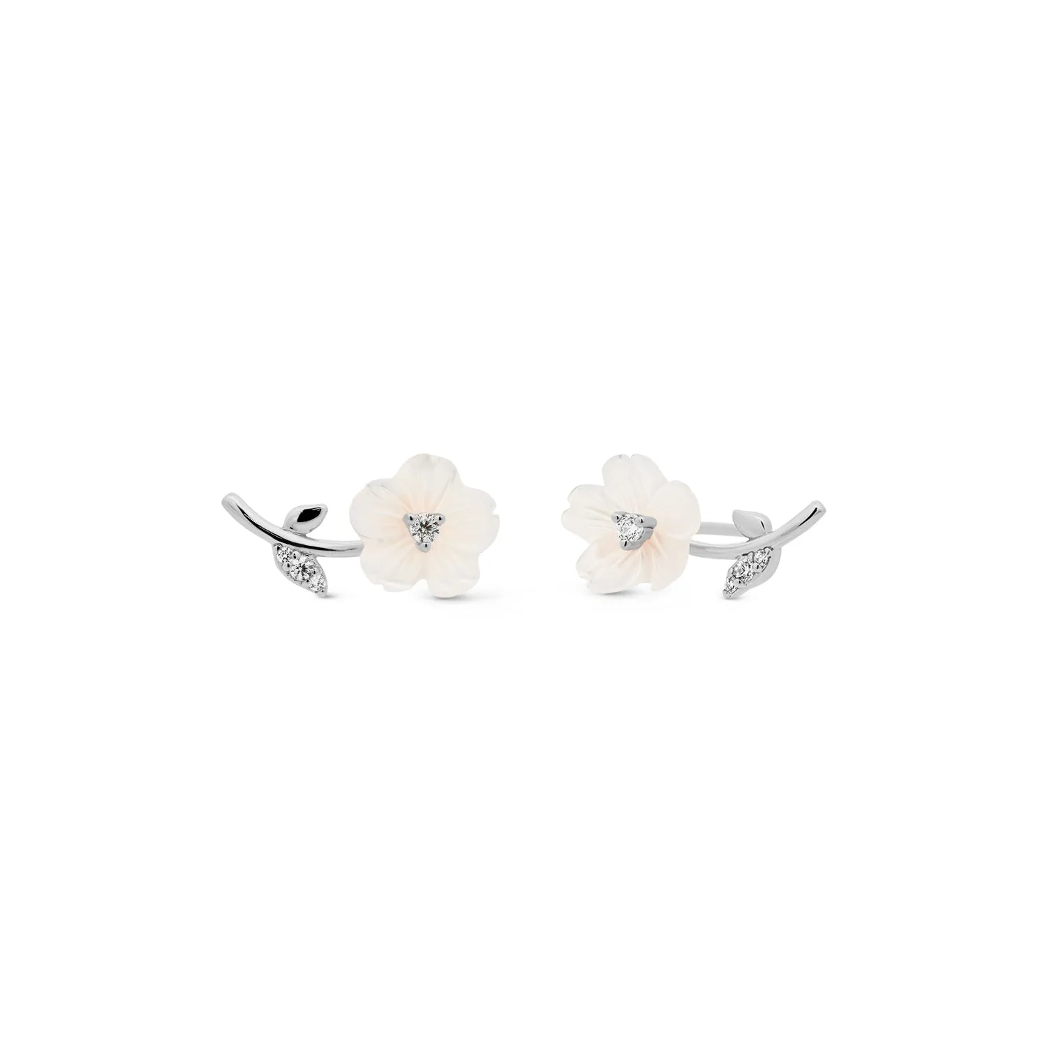 Silver Seraphina Studs