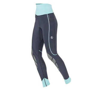 Used ScubaPro Women's 1.5mm Everflex Legging, Teal, Size: Medium